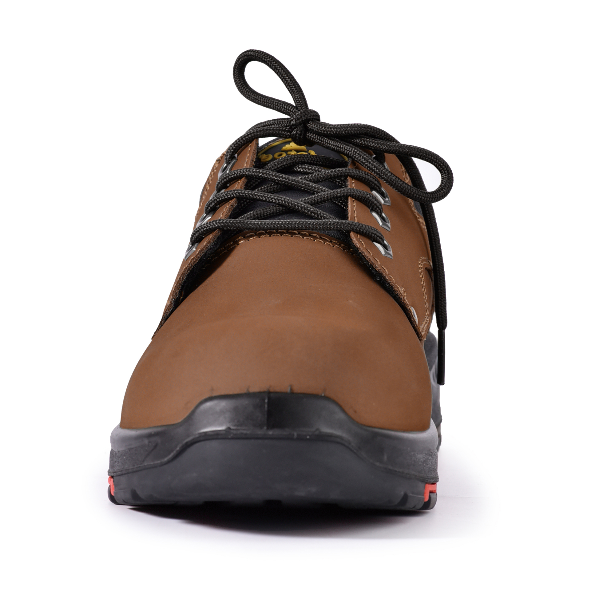 Zapatos de seguridad de cuero de ajuste ancho L-7341