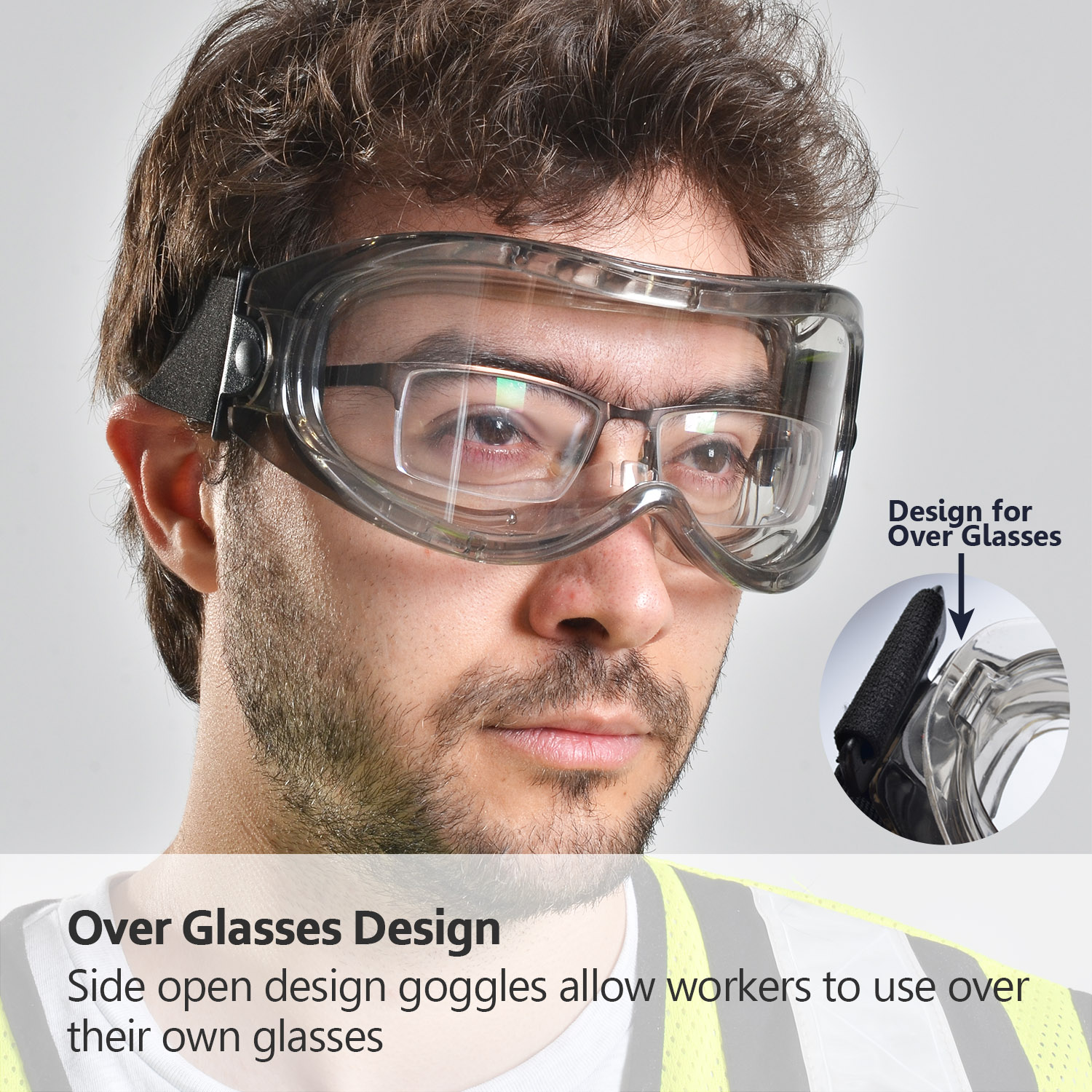 Gafas transparentes Gafas de seguridad SG007