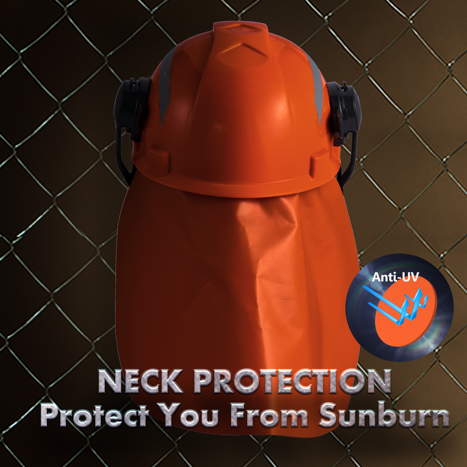 Cascos de seguridad y protectores faciales y orejeras M-5009 rojo