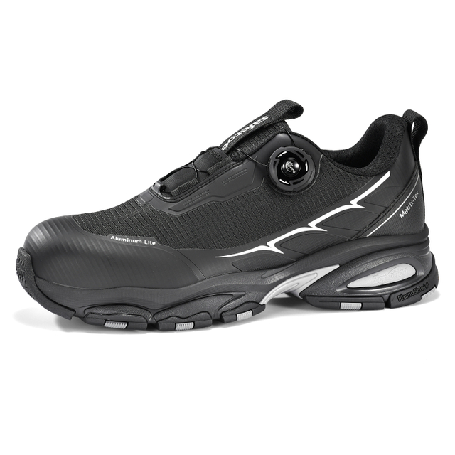 Zapatillas de seguridad ultraligeras S3 con puntera de aluminio y protección de placa de PE | L-7601
